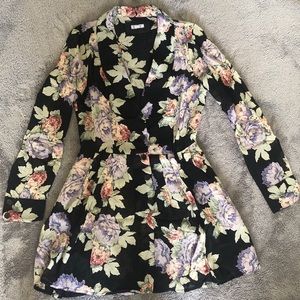 Reformation Floral Print Romper